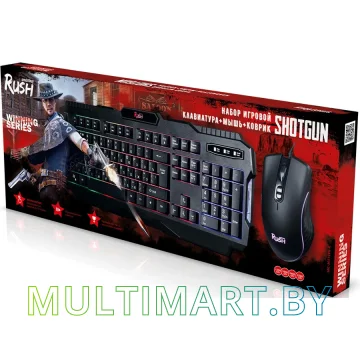 Комплект клавиатура + мышь с ковриком SmartBuy SBC-307728G-K картинка 4